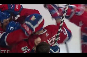 Canadiens pour it on Red Wings early, score twice in 32 seconds