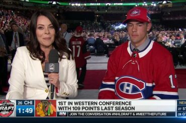 Canadiens pick almost confuses Toronto for Montreal