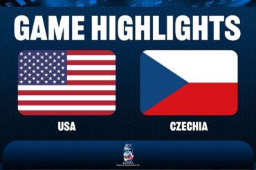 USA vs. Czech Republic - 2017 IIHF Ice Hockey U18 World Championship