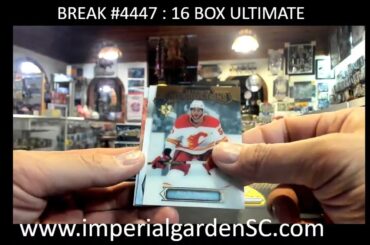 BREAK #4447 : 16 BOX 2022-23 #upperdeck ULTIMATE COLLECTION NHL HOCKEY BOX CASE BREAK