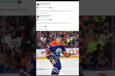 -OAD News:🔸#EdmontonOilers Send-Recall D Philip Broberg from AHL - Bakersfield🔹 | -OAD Shorts