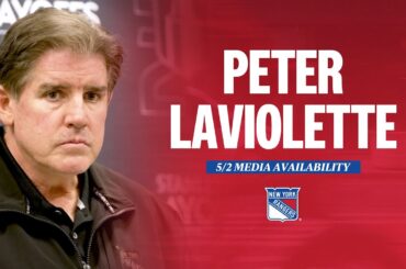 NYR Practice: Peter Laviolette Media Availability | May 2, 2024