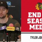 Tyler Johnson End of Season Media | Chicago Blackhawks