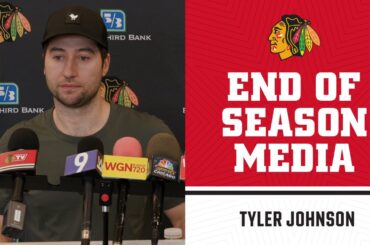 Tyler Johnson End of Season Media | Chicago Blackhawks
