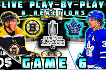 Epic Battle: Maple Leafs vs Bruins Game 6 Commentary!