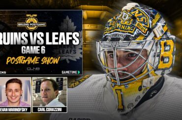 LIVE: Bruins vs Leafs Game 6 Postgame Show