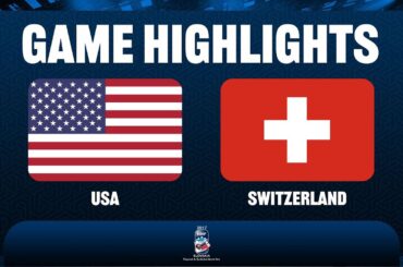 USA vs. Switzerland (QF) - 2017 IIHF Ice Hockey U18 World Championship