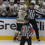 Brad Marchand pushes linesman - Have your say!