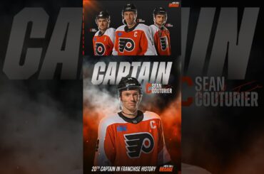 Scott Laughton talks about Sean Couturier being captain of the Flyers
