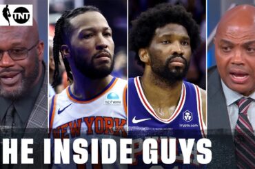 Inside the NBA Reacts to Knicks Eliminating Sixers in First Round of the Playoffs | NBA on TNT