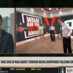 FIRST TAKE | Stephen A. reacts to Mad Dog is mad about Cousins being surprised Falcons drafted Penix