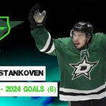 All (6)  Logan Stankoven Goals (#11) 2023 - 2024