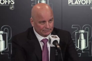 Jim Montgomery on Bruins UNACCEPTABLE Start vs Leafs in Game 6 | Postgame Interview