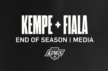 Adrian Kempe & Kevin Fiala | 2023-24 LA Kings End of Season Exit Interviews