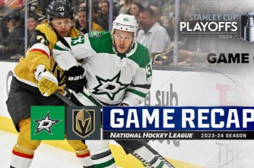 Gm 6: Stars @ Golden Knights 5/3 | NHL Highlights | 2024 Stanley Cup Playoffs