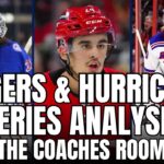 Rangers & Hurricanes NHL Playoffs Analysis : Jon Goyens Coaching Perspective | Daily Faceoff Live