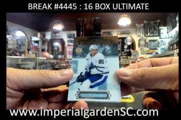 BREAK #4445 : 16 BOX 2022-23 #upperdeck ULTIMATE COLLECTION NHL HOCKEY BOX CASE BREAK