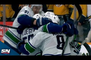 Canucks Stand Tall On Furious Predators Power Play To Clinch The Series