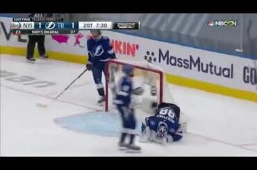 Jordan Eberle 2OT Goal 2020 Stanley Cup Playoffs