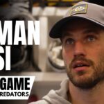 Roman Josi Reacts to Nashville Series Loss vs. Vancouver: "I Got To Find a Way to Produce More"