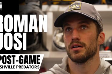 Roman Josi Reacts to Nashville Series Loss vs. Vancouver: "I Got To Find a Way to Produce More"