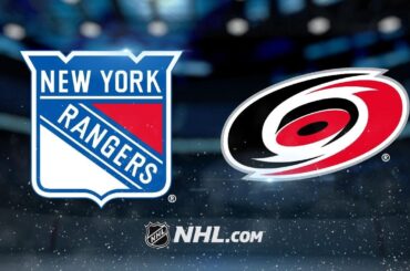 Kreider, Fast lead Rangers past Hurricanes, 6-1