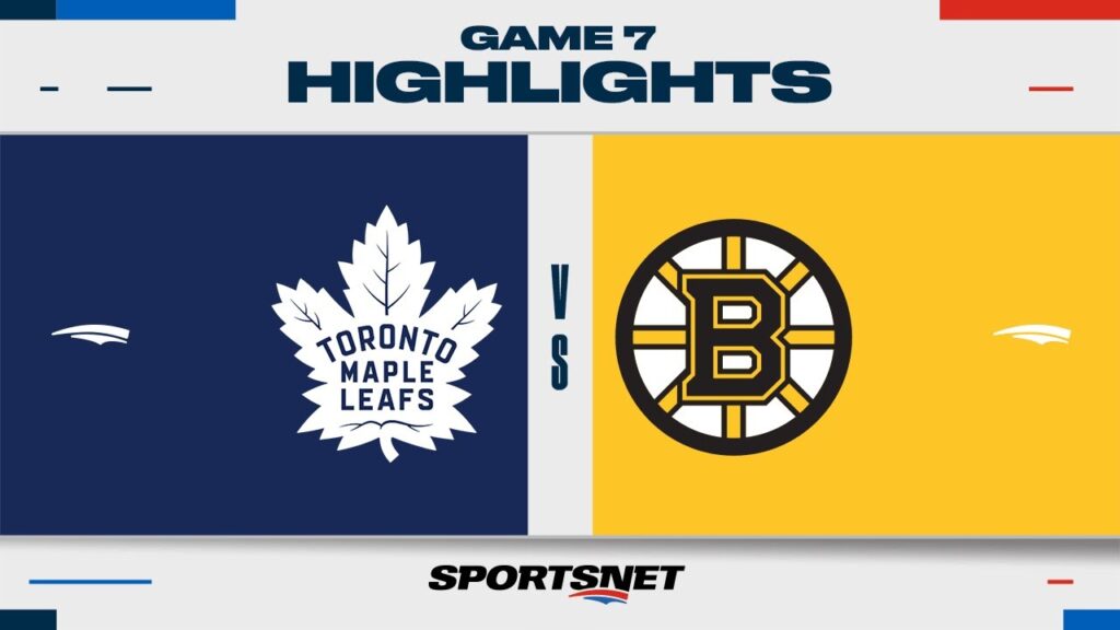 NHL Game 7 Highlights | Maple Leafs vs. Bruins – May 4, 2024