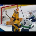 Juuse Saros Keeps Game 6 Scoreless With Blocker Save On Brock Boeser