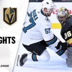 Sharks @ Golden Knights 9/26/21 | NHL Highlights