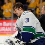 Silovs sends Canucks to second round with clutch shutout! 🇱🇻