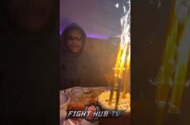 Devin Haney SPOTTED after Ryan Garcia LOSS; celebrates AND STILL!