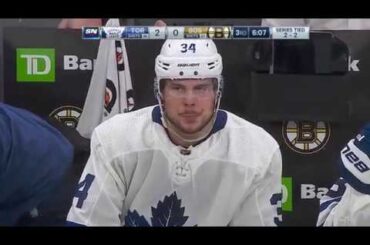 Kasperi Kapanen 1st Goal of the Playoffs | Game 5 |  Toronto Maple Leafs  @ Boston Bruins- 4/19/2019