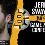 Jeremy Swayman’s Locker Room Reaction to Bruins' Game 7 Win Over Maple Leafs