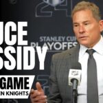 Bruce Cassidy Breaks Down Vegas Golden Knights Series Loss vs. Dallas & Thin Margins of Game 7