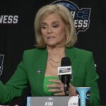 LSU Kim Mulkey LOSS to Iowa in Elite 8 postgame, Flau'jae, Angel Reese & Van Lith