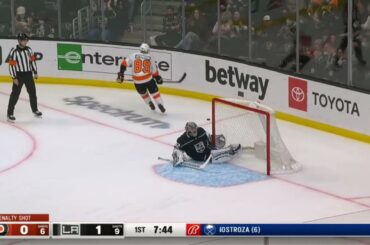 Cam Atkinson Penalty Shot saved by Jonathan Quick