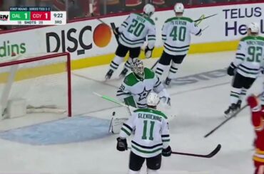 Mangiapane snipes bar down and the Saddledome erupts