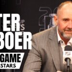 Peter DeBoer Joyous Post-Game Reaction to Dallas Stars Series Win vs. Vegas Golden Knights & Game 7