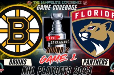 Live: Boston Bruins vs. Florida Panthers LIVE NHL hockey Playoffs Game 1