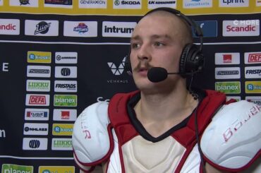 Valtteri Pihlajamäen haastattelu SaiPa-ottelun jälkeen, osa 1/2