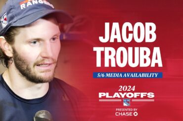 NYR Practice: Jacob Trouba Media Availability | May 6, 2024