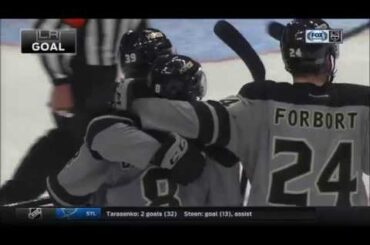 Adrian Kempe Scores On Philipp Grubauer | Kings Lead Capitals 3-2