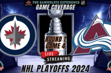 Live Coverage: Colorado Avalanche vs Winnipeg Jets Live NHL Playoff Game 4