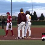 Casey Daiss gets the save Nebraska Husker Softball vs Minnesota 5/3/24