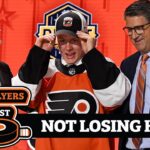 HOPE! The Draft Lottery is tonight and Matvei Michkov is wearing a Flyers shirt! | PHLY Sports