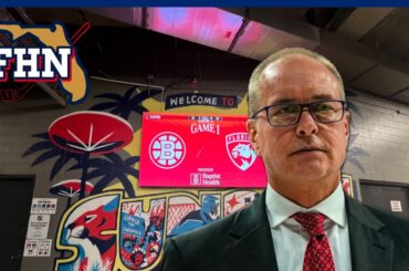 Paul Maurice, Florida Panthers Prep for Game 2 vs. Boston Bruins