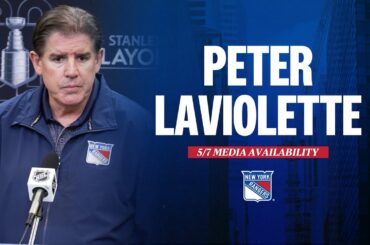 NYR vs CAR: Peter Laviolette Pregame Media Availability | May 7, 2024