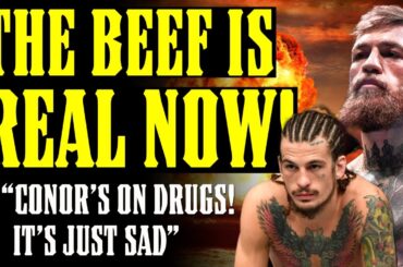 Sean O'Malley GOES HARD on Conor McGregor! Accuses Him of BEING ON DRUGS!!