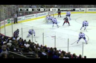 Maple Leafs Rookie Goalie Ben Scrivens 1st NHL Game & 1st Career NHL Win