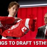 The Red Wings will select 15th in the 2024 Draft! | Nate Danielson is crushing the WHL playoffs